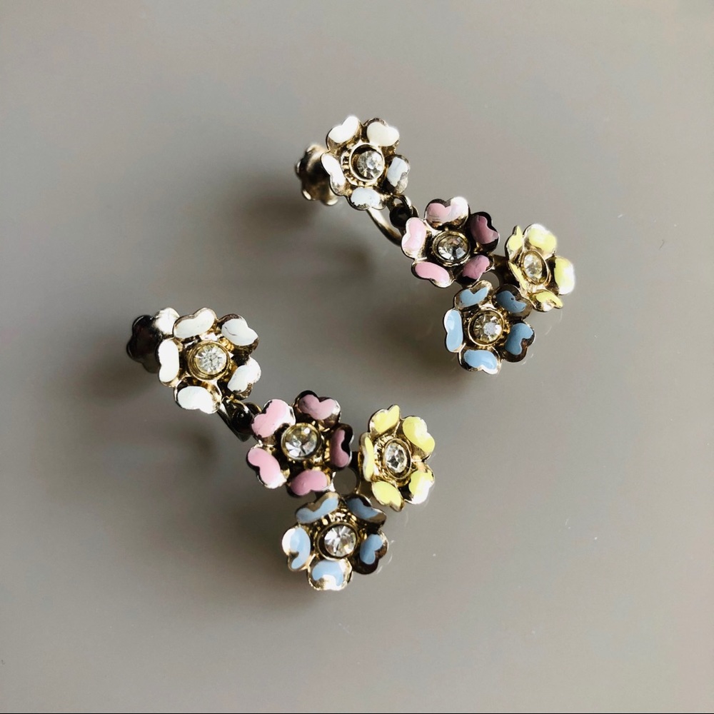Vintage Floral Earrings